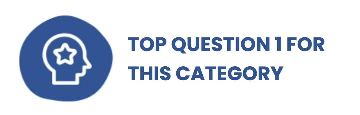 Top question 1 for this category