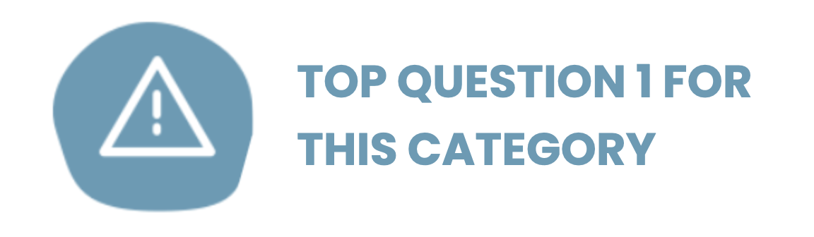 Top question 1 for this category