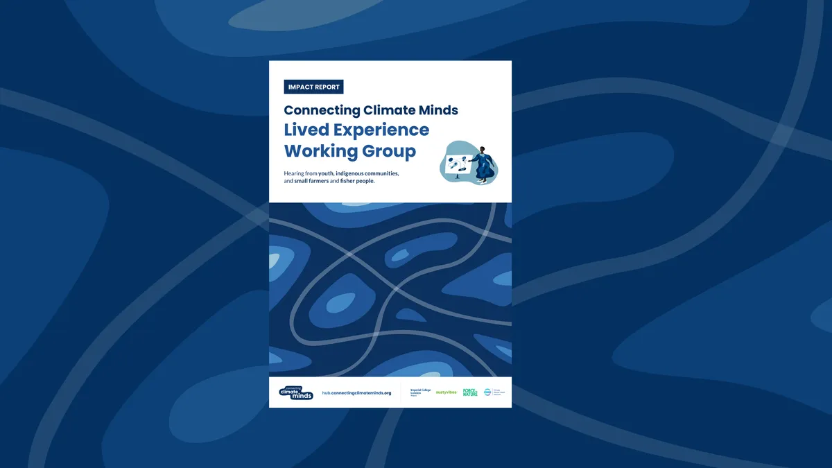 Informe de Impacto del Grupo de Trabajo de Experiencia Vivida de Connecting Climate Minds