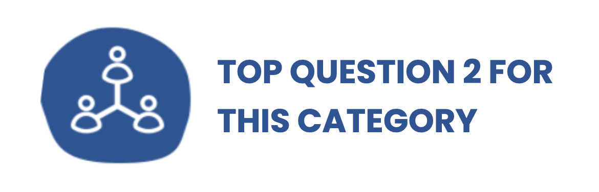Top question 2 for this category